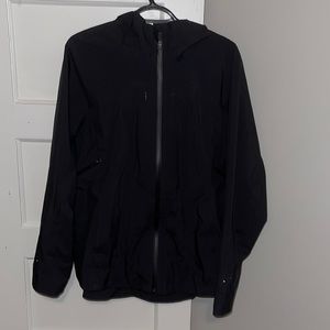 Black Lululemon “Break A Trail” Rain Jacket